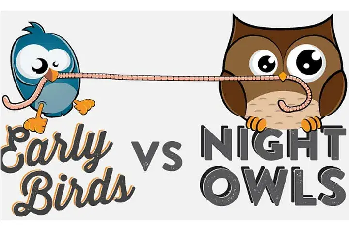 Early bird vs night owls